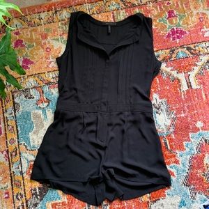 BCBG Max Azria black romper, size L Large